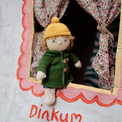 Olli Ella | Dress Me Dinky Charlie Chestnut Green by Olli Ella - Friends of K
