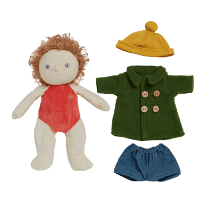 Olli Ella | Dress Me Dinky Charlie Chestnut Green by Olli Ella - Friends of K
