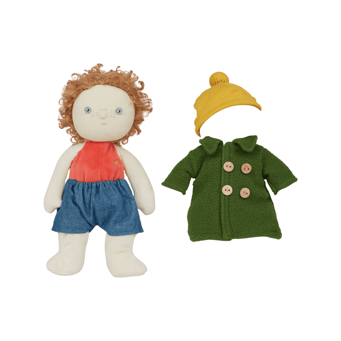 Olli Ella | Dress Me Dinky Charlie Chestnut Green by Olli Ella - Friends of K