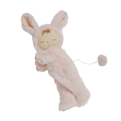 Olli Ella | Lullaby Cozy Dinkum Bunny Moppet Pink by Olli Ella - Friends of K