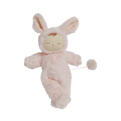 Olli Ella | Lullaby Cozy Dinkum Bunny Moppet Pink by Olli Ella - Friends of K
