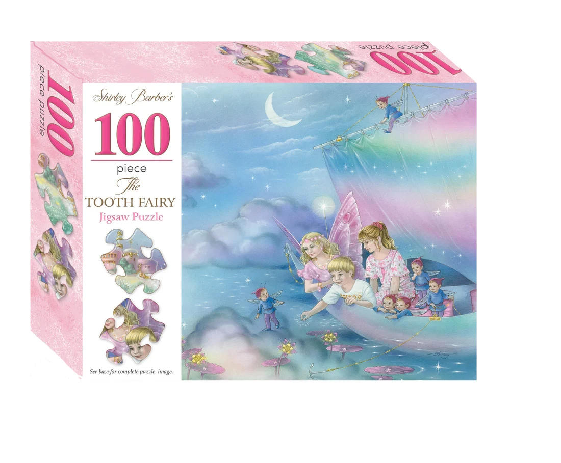 Shirley Barber | The Tooth Fairy Jigsaw Puzzle (100 piece) by Shirley Barber - Friends of K