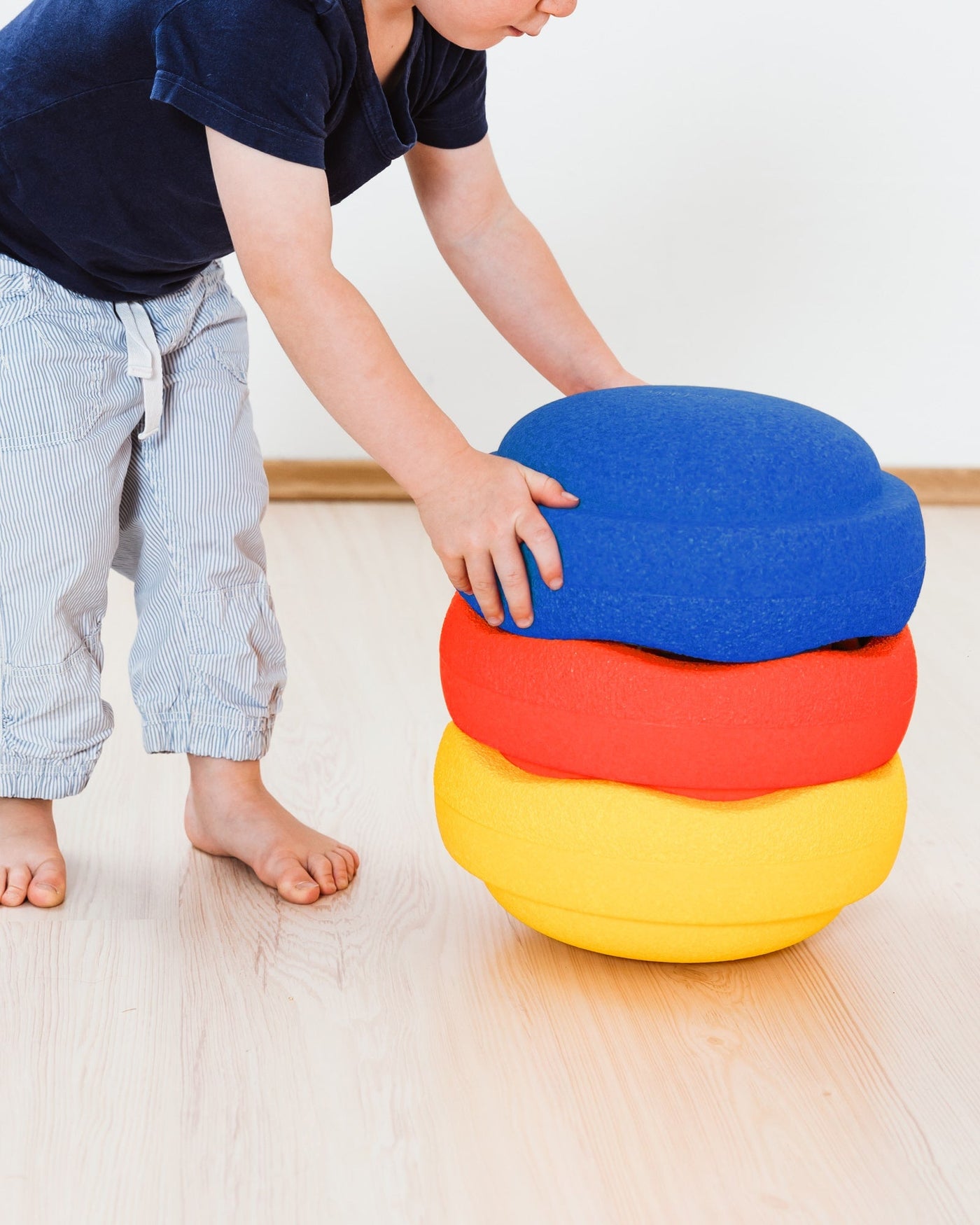 Stapelstein Classic Set of 3 (Primary Colours) by Stapelstein - Friends of K