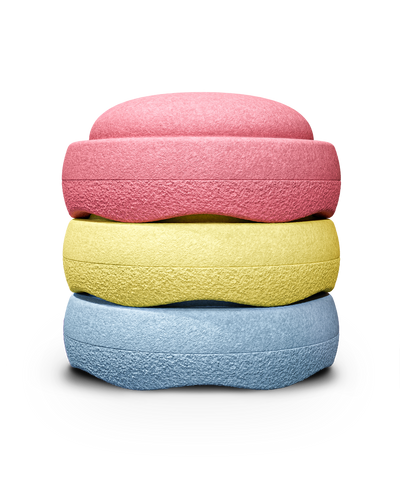 Stapelstein Pastel Set of 3 (Primary Colours) by Stapelstein - Friends of K
