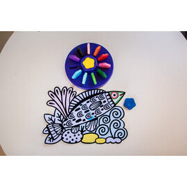 12 Toddler Flower Crayons by Djeco - Friends of K