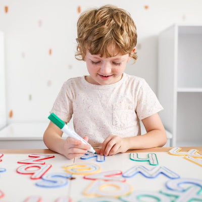 Alphabet Write and Wipe Lowercase by Learn & Grow - Friends of K