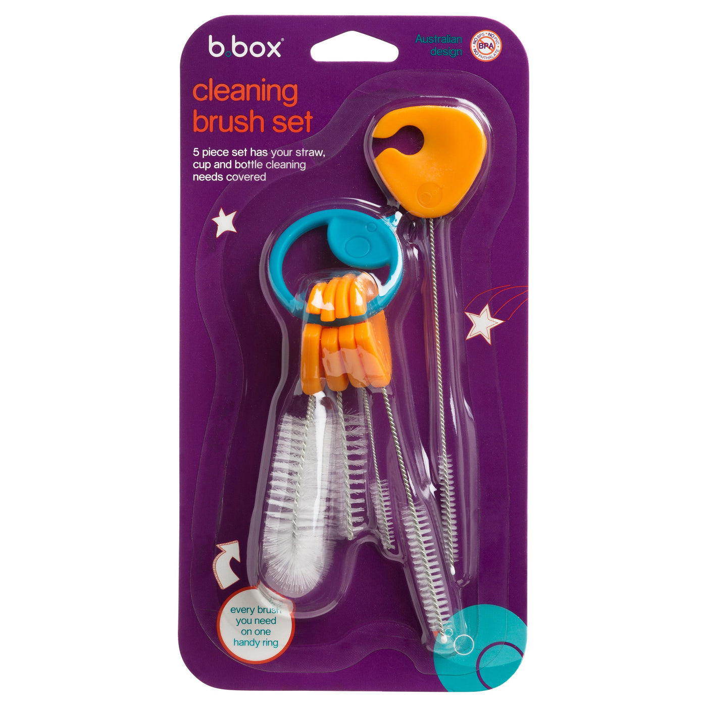 b.box Cleaning Brush Set by b.box - Friends of K