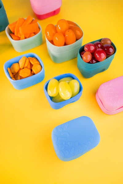 b.box Silicone Snack Cups (assorted colours) by b.box - Friends of K