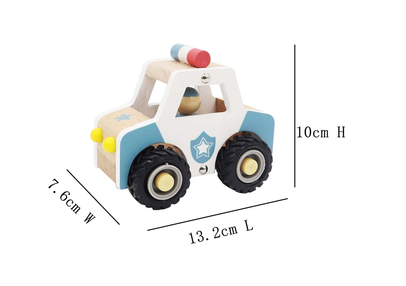 Calm & Breezy Police Car by Kaper Kidz - Friends of K