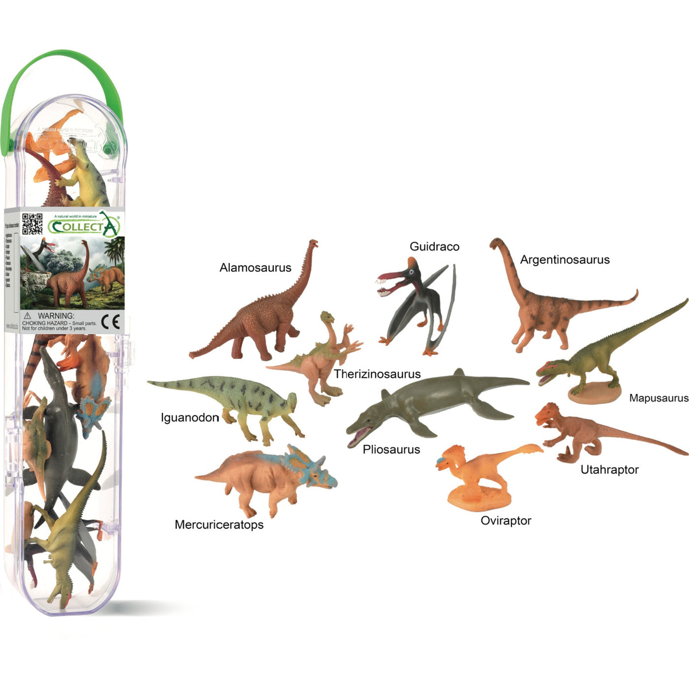 CollectA Gift Tube - Dinosaurs C (10 Piece) by CollectA - Friends of K