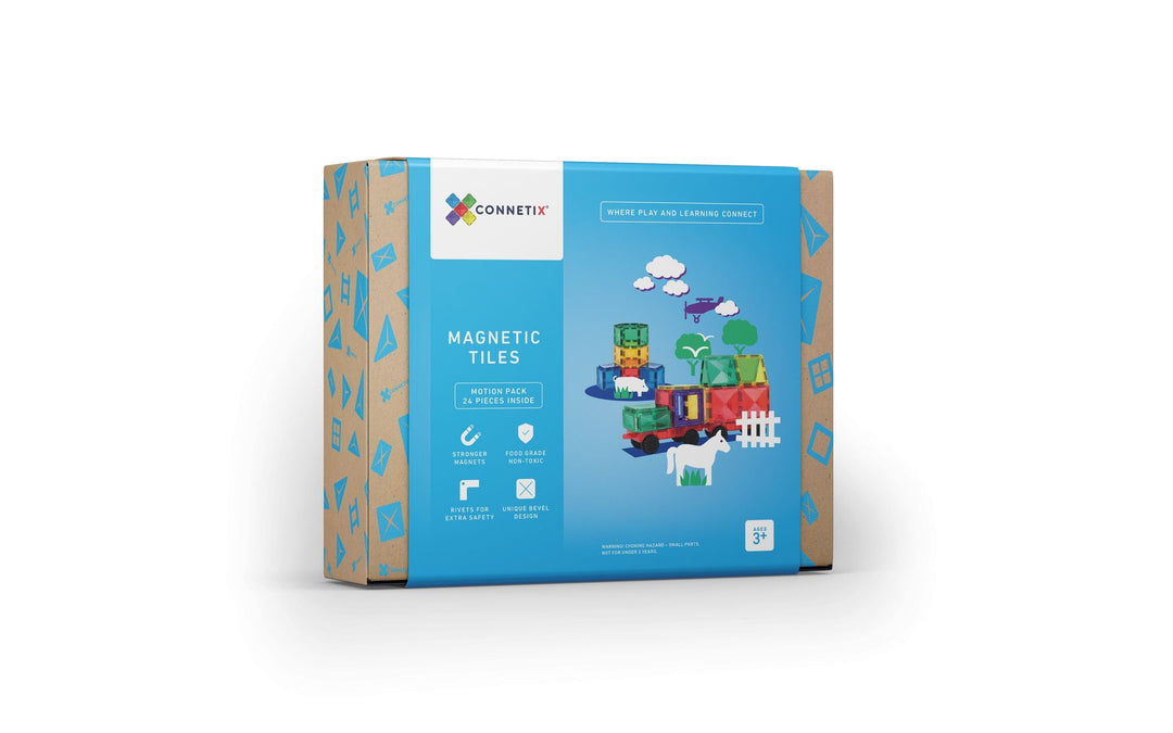Connetix | Rainbow Motion Pack 24pc (Seconds) by Connetix