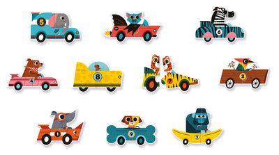 Duo Racing Cars 20pc Puzzle by Djeco - Friends of K