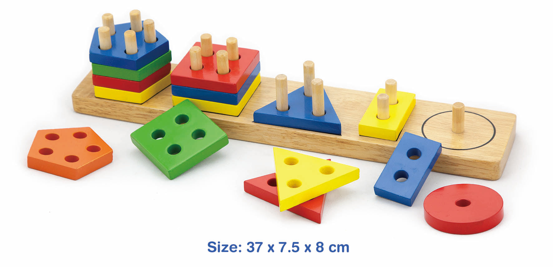 Viga Toys | Geometric Block Sorter | Friends of K
