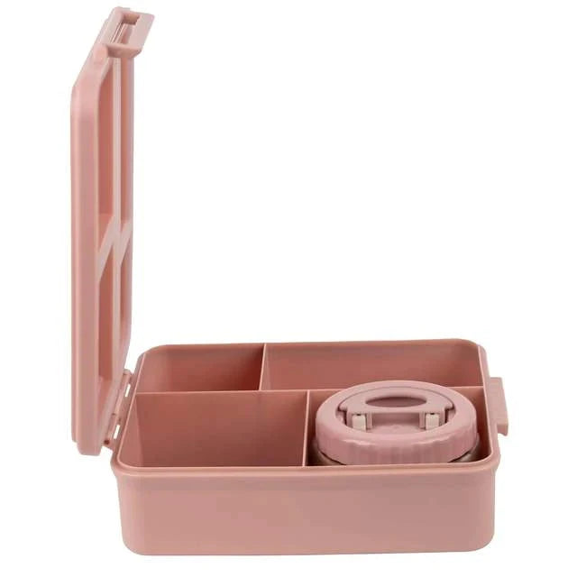 Grand Lunch Box With 4 Compartments And 1 Food Jar - Leo by Citron - Friends of K