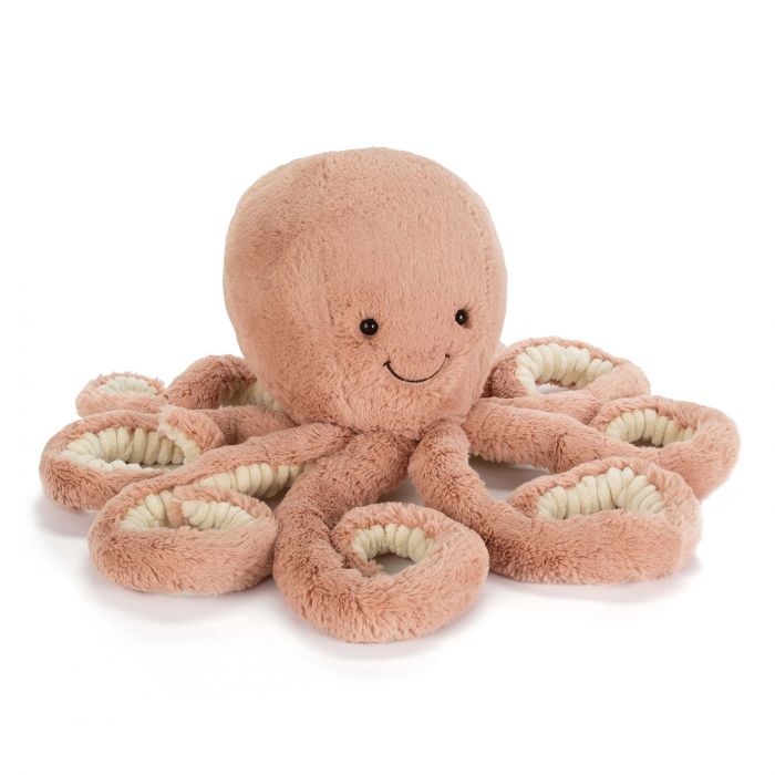 Jellycat Odell Octopus (Pink) Small by Jellycat - Friends of K