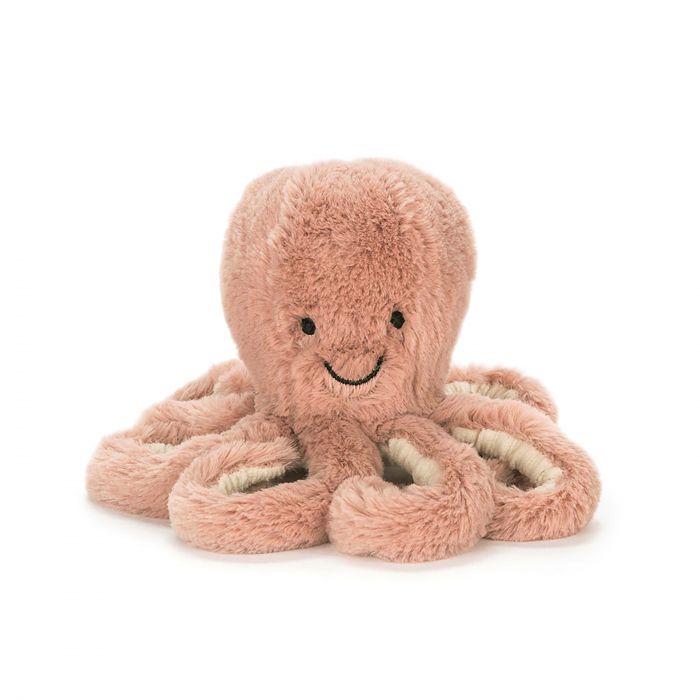 Jellycat Odell Octopus (Pink) Tiny by Jellycat - Friends of K