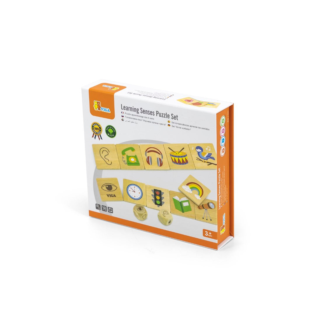 Learning Senses Puzzle Set by Viga Toys - Friends of K