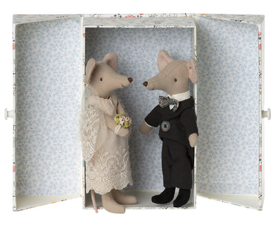 Mice Wedding Couple in Box by Maileg - Friends of K
