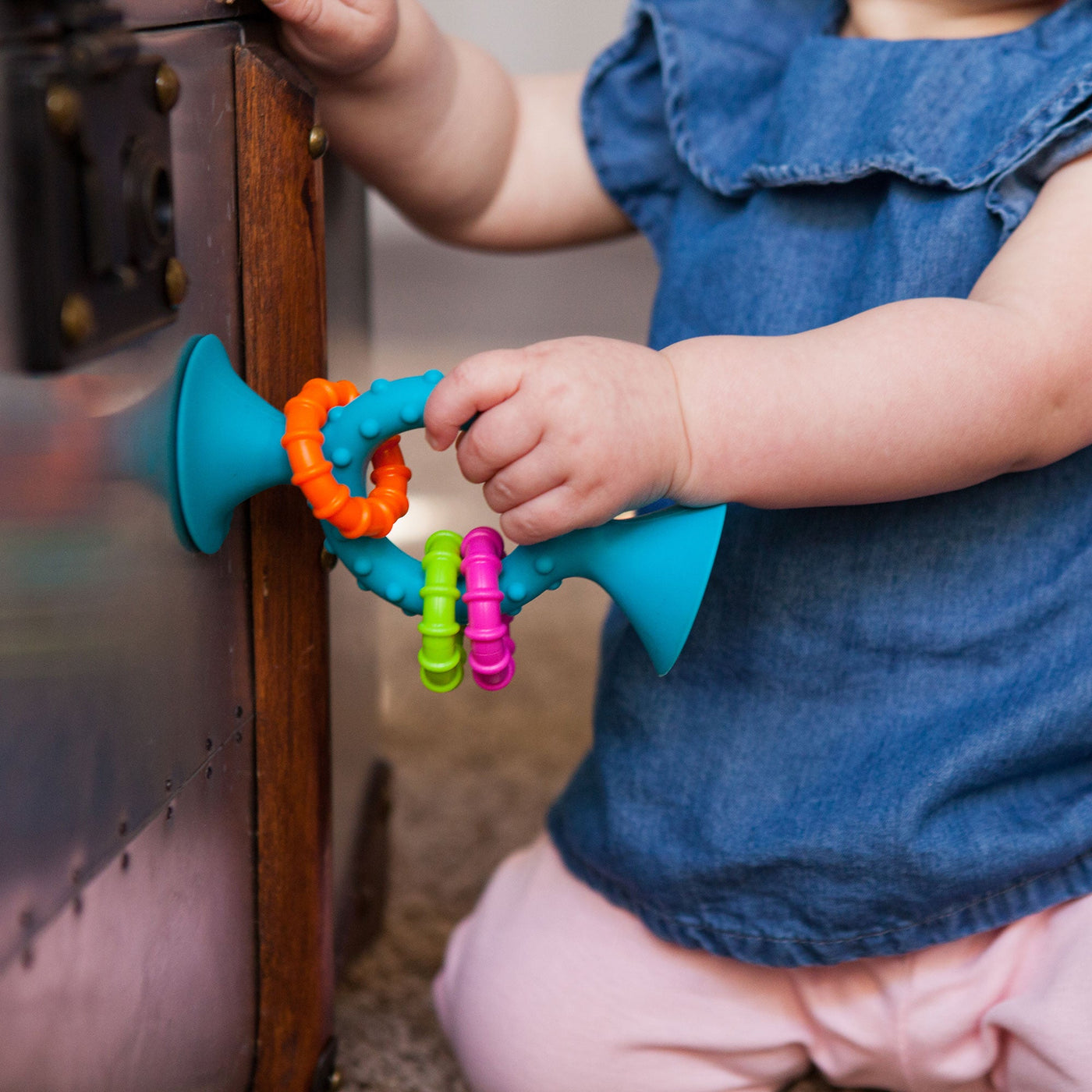 Pip Squigz Loops - Teal by Fat Brain Toys - Friends of K
