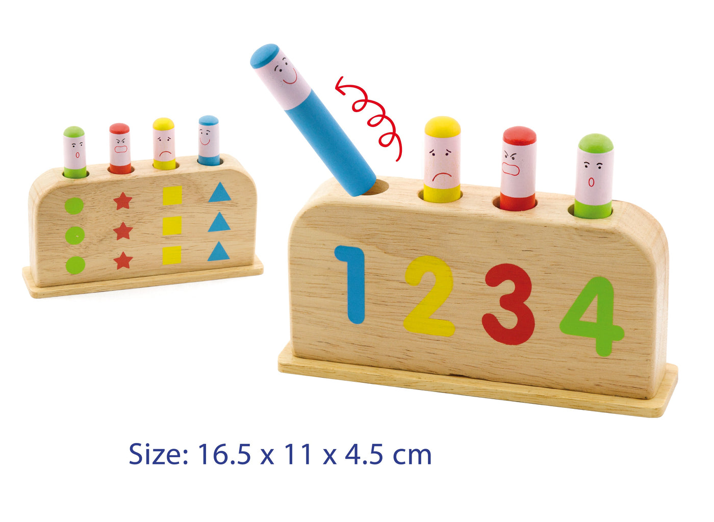 Pop Up Toy with 4 Figures by Fun Factory - Friends of K