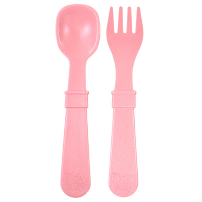 Re-Play Fork & Spoon Set (assorted colours) by Re-Play - Friends of K