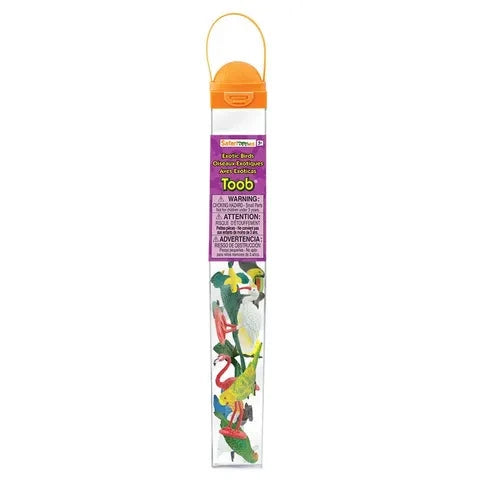 Safari Ltd | Exotic Birds Toob by Safari Ltd Toob - Friends of K