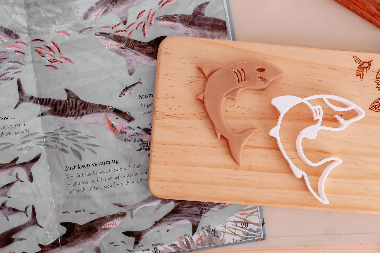 Shark Bio Cutter by Beadie Bug Play - Friends of K
