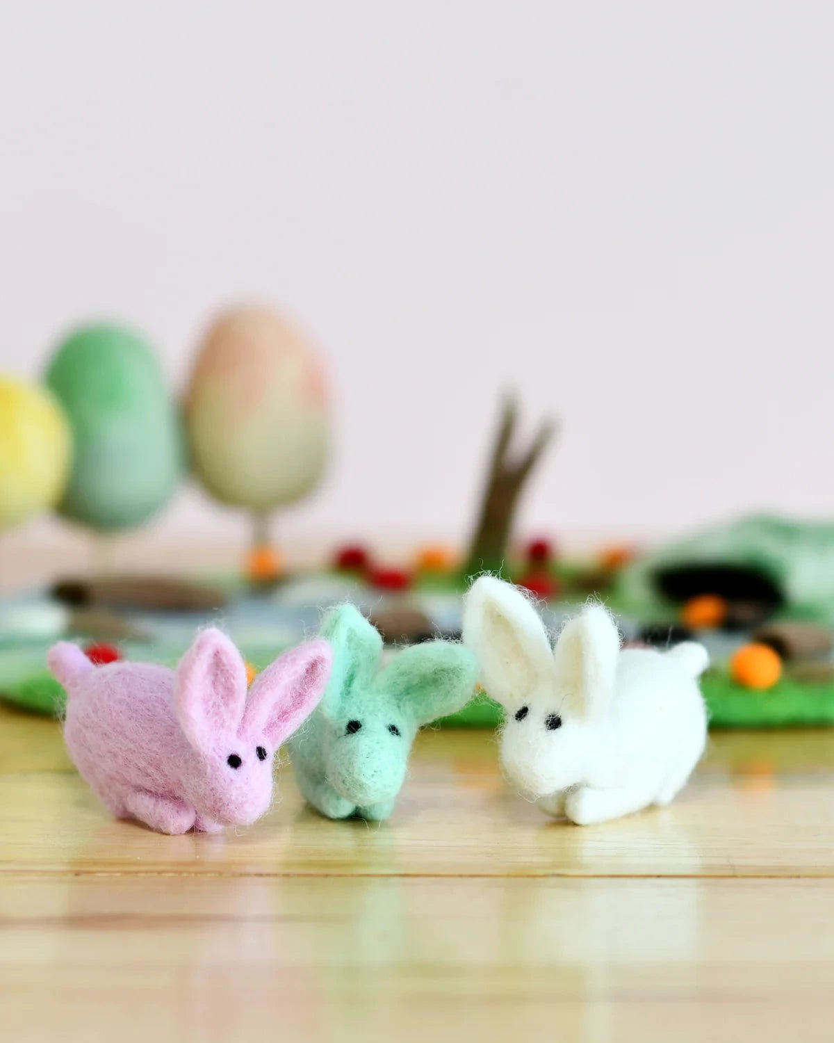 Tara Treasures | Felt Pink Rabbit Toy by Tara Treasures - Friends of K