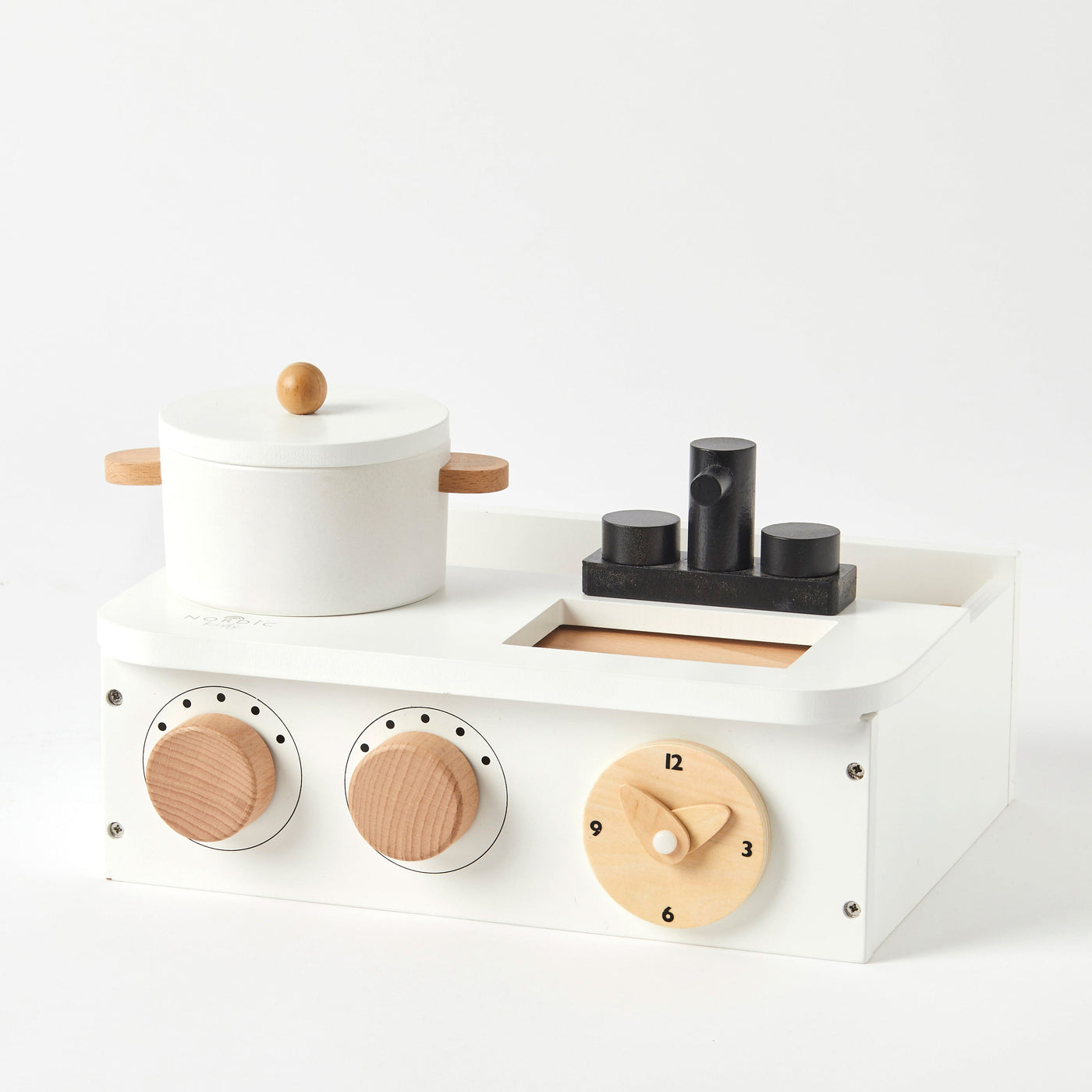 Wooden Kitchen Stove Set by Nordic Kids - Friends of K