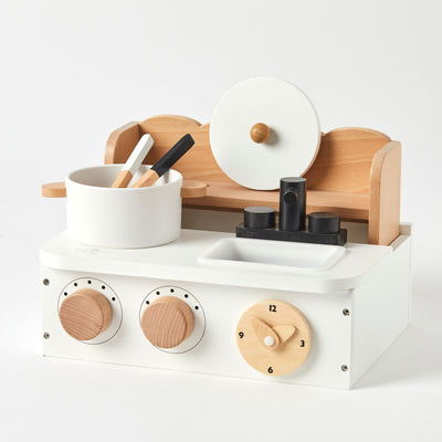 Wooden Kitchen Stove Set by Nordic Kids - Friends of K