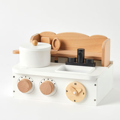 Wooden Kitchen Stove Set by Nordic Kids - Friends of K