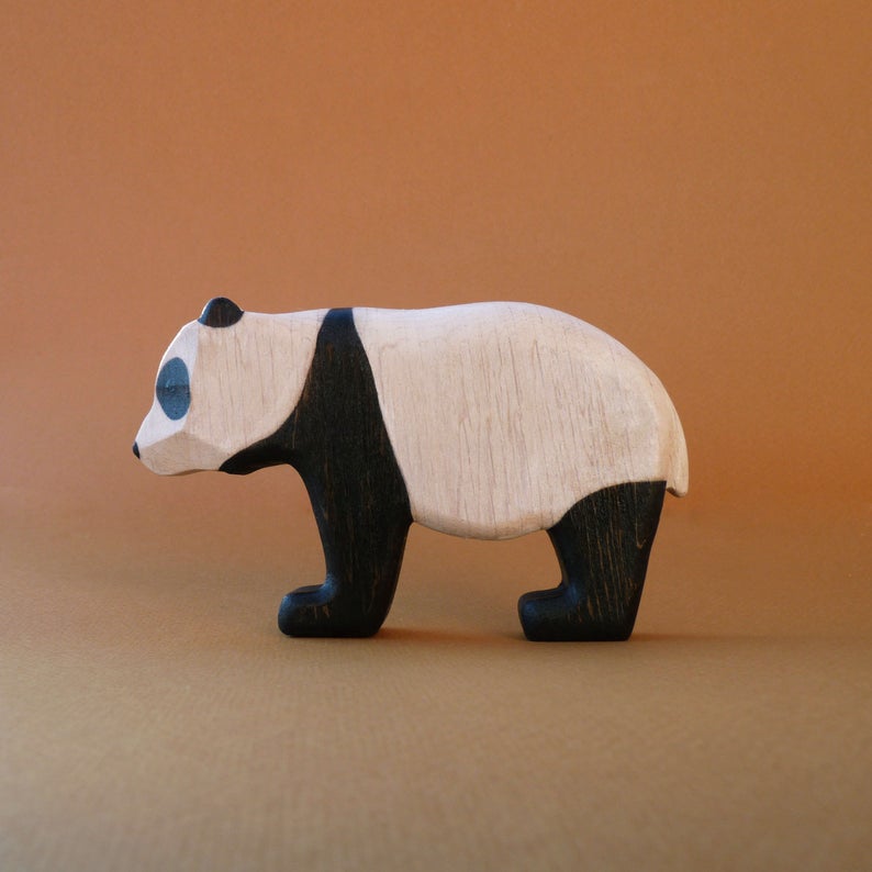Wooden Panda by Forest Melody - Friends of K